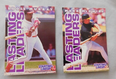 #ad 1996 Kenner Starting Lineup Baseball Card Pick one $1.00