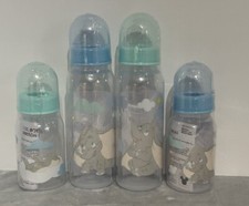 4 Disney Dumbo Baby Bottle 2 5oz 2 9 oz Slow/ Medium Flow Nipple BPA Free