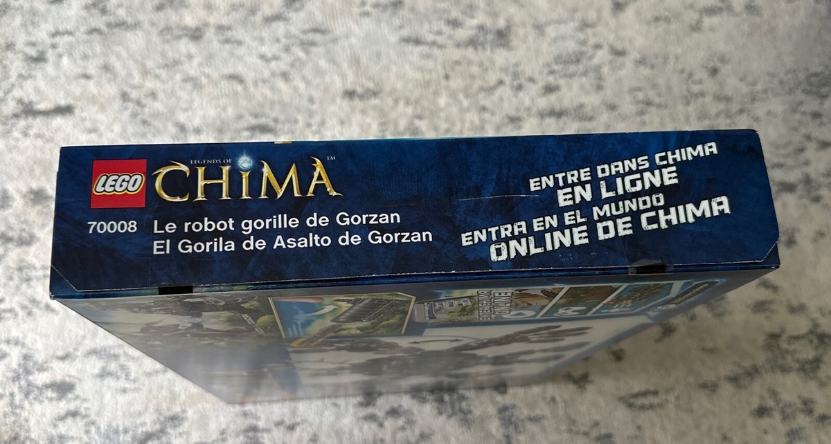 70008 GORZAN'S GORILLA STRIKER lego legos set NEW legends of chima