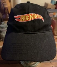 Hot Wheels hat Black Open Road Baseball Cap Adjustable