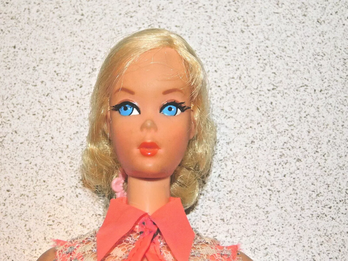 Barbie VINTAGE Blonde NAPE CURL TALKING BARBIE Doll