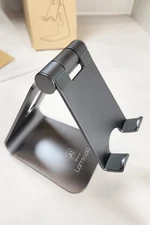 Lamicall A1 Phone & Tablet Stand, Multi-Angle, Desktop, Adjustable - Selver -OB