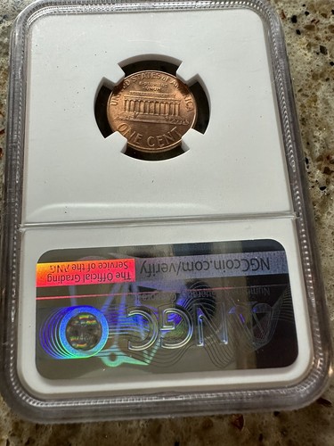 1997 Lincoln Cent, Double Die Obverse, Double Ear FS-101 NGC MS65RD - Picture 3 of 3