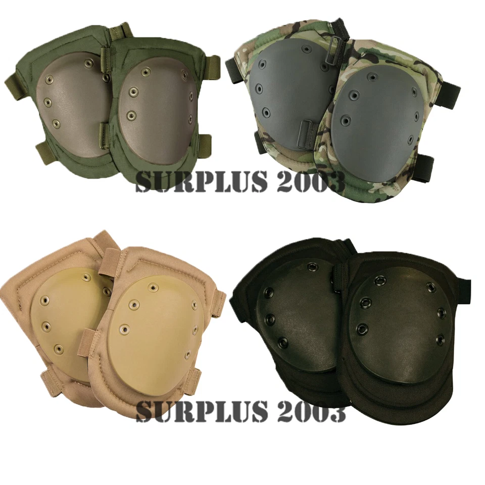 KOMBAT UK British Army Style Knieschützer BTP (MTP) schwarz grün Kojote tarnfarben Knieschützer