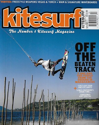 Kite Surf Magazine Off Beaten Track Lewis Crathern First KSP Tour One Eye Shot
