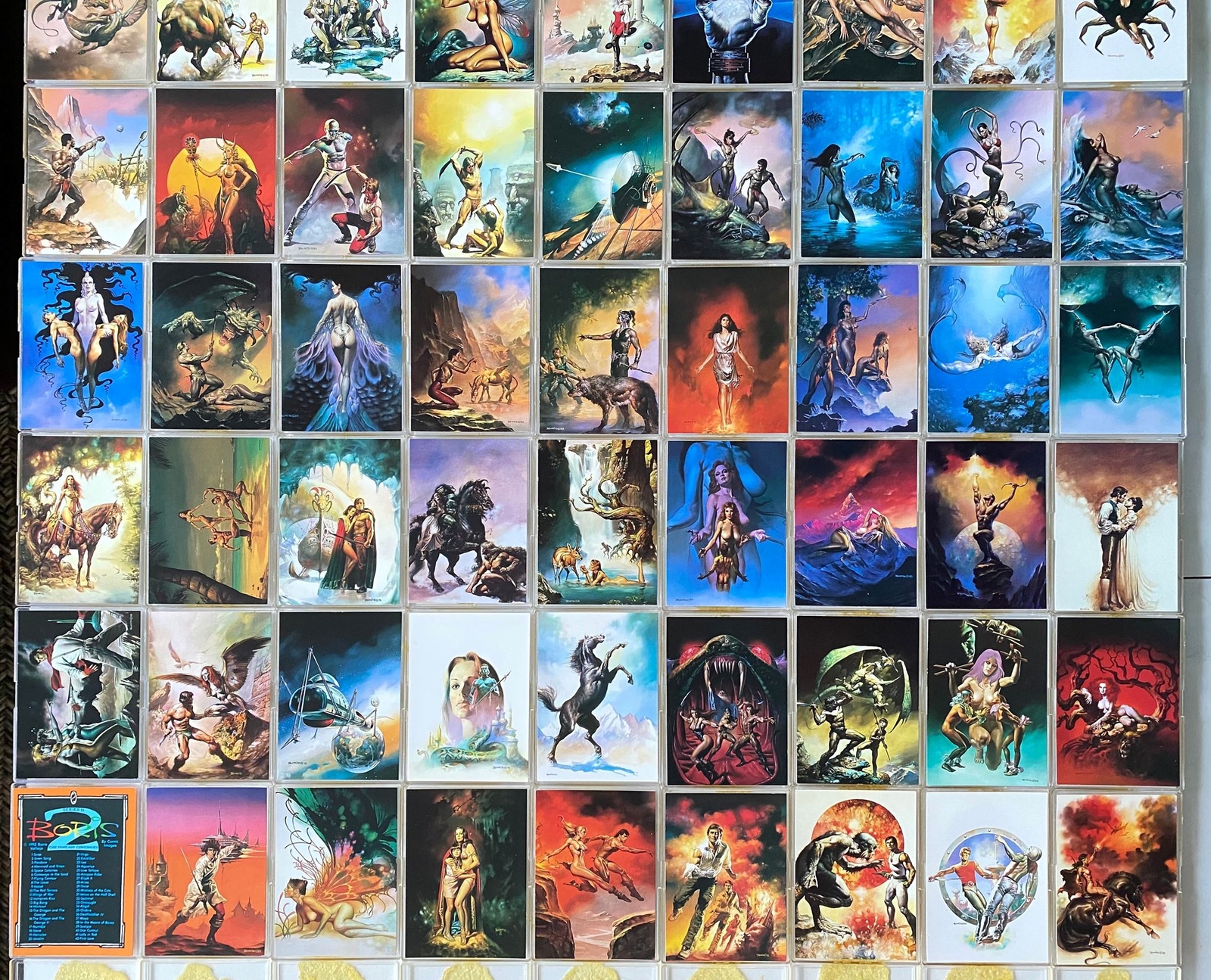 Boris Vallejo Series 2 Base Trading Card Set 90 Cards 1992 Comic Images