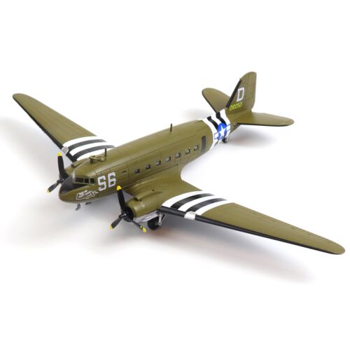 Douglas C-47 Skytrain 1/100 Metal Diecast Aircraft Model kit, WWⅡ US - Bild 5 von 6