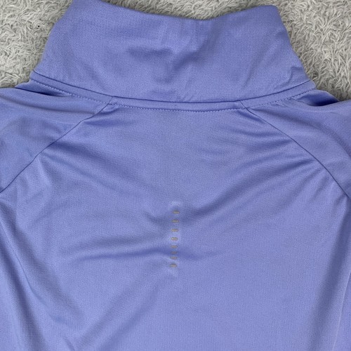 Pullover Nike Dri Fit 1/4 Cremallera Púrpura Correr Gimnasio Para Mujer Talla Pequeña S - Imagen 11 de 20