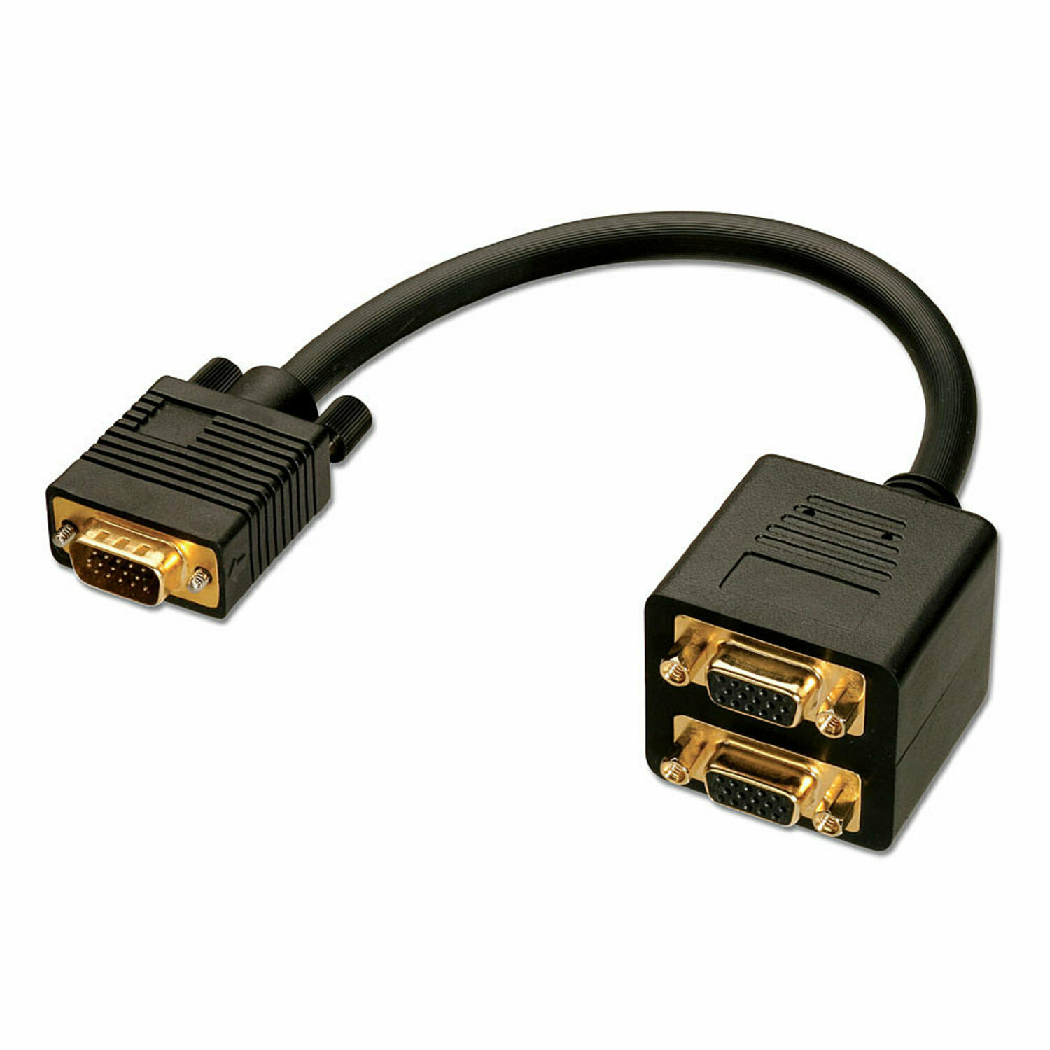 Lindy 41214 Cavo Splitter VGA, 2 Porte