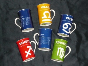 Tasse Melamin Brettchen Geburtstag Sternzeichen Schutze Waage Krebs Jungfrau Ebay