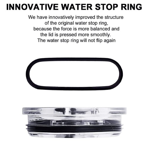 20/30 oz Magnetic Slider Splash Spill Proof Lid for YETI Rambler Tumbler Cup US - Picture 6 of 14