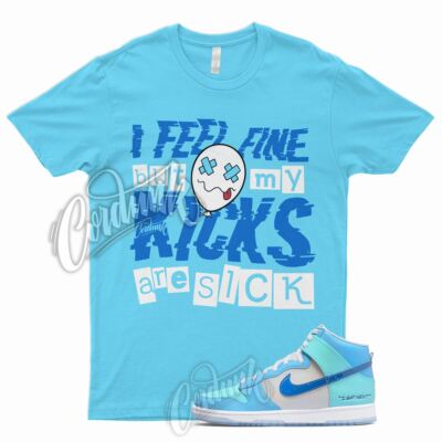 SICK V2 T Shirt for N Dunk High I Got Next Copa University Blue Game Royal 1