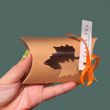 50Pcs Boîte À Bonbons En Papier Kraft Pour Noël Mariage Fête Emballage Cadeau