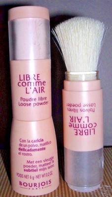 Bourjois L'Air Loose Face Powder with Twist-up Brush 62 ABRICOTE VOLAGE NWOB
