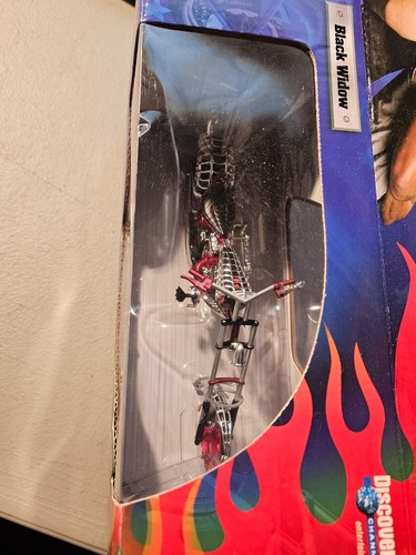 BICICLETA JOYRIDE ORANGE COUNTY CHOPPERS SERIE AMERICAN CHOPPER 1:18 BLACK WIDOW - Imagen 3 de 8