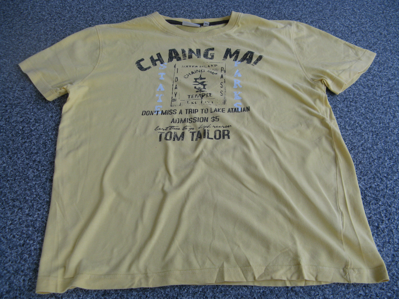 TOM TAILOR Jungen T-Shirt - Baumwolle Mit Logo Print In Verschiedenen Größen