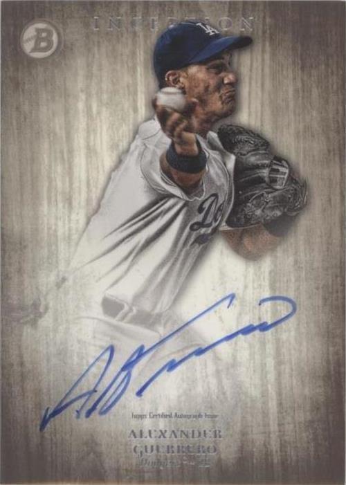 2014 Bowman Inception - Alex Guerrero #PA-AG - 1 of 1
