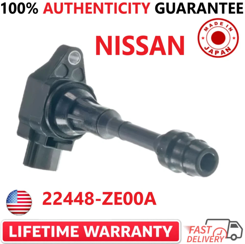 Bobinas de encendido x8 OEM NISSAN para Nissan Infiniti 2007-2015 5,6 L V8, 22448-ZE00A Foto 2 de 4