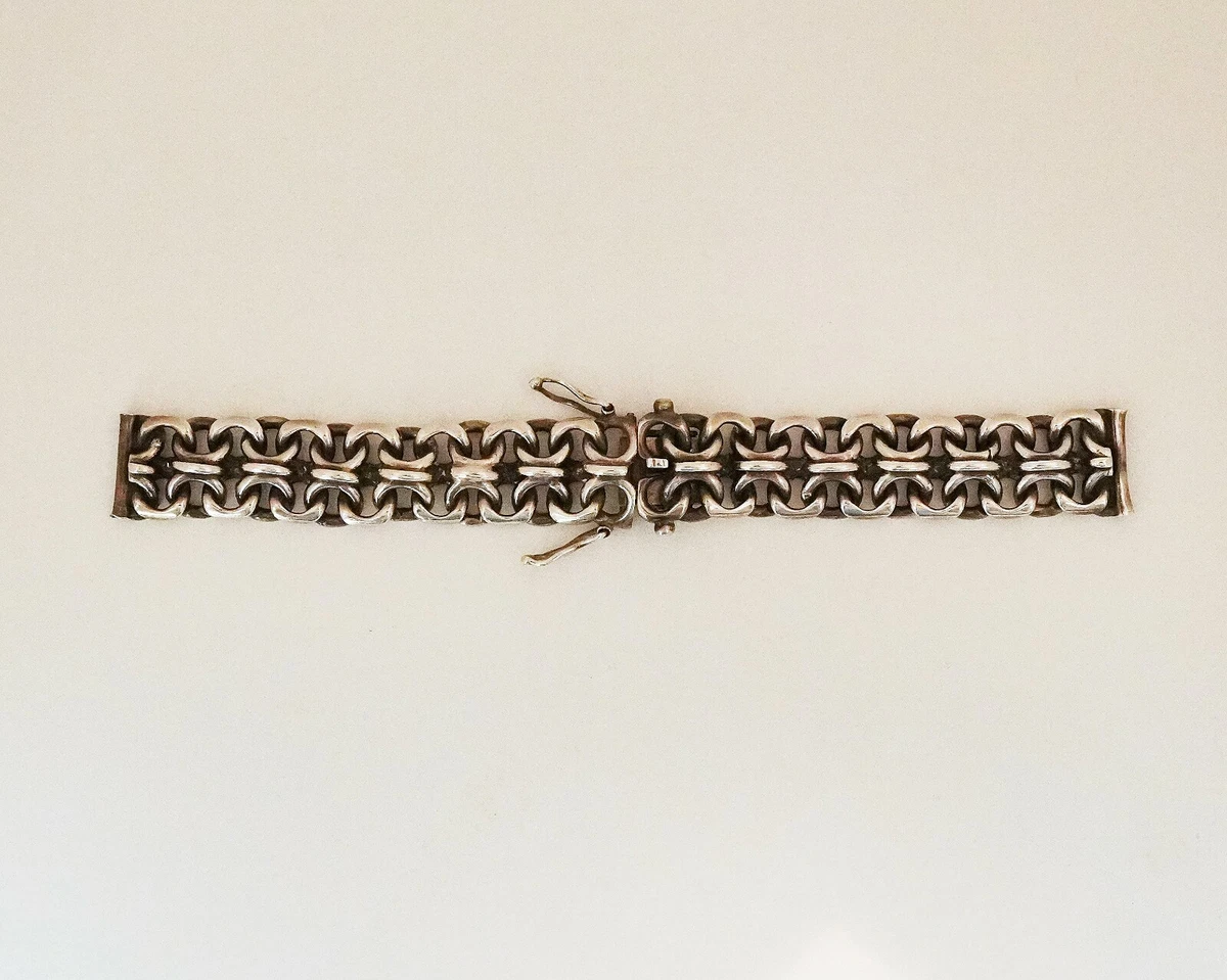 STERLING WATCH BAND Silver Mexico 925 Vintage