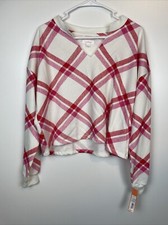 Colsie Women s Large Cropped Sweatshirt