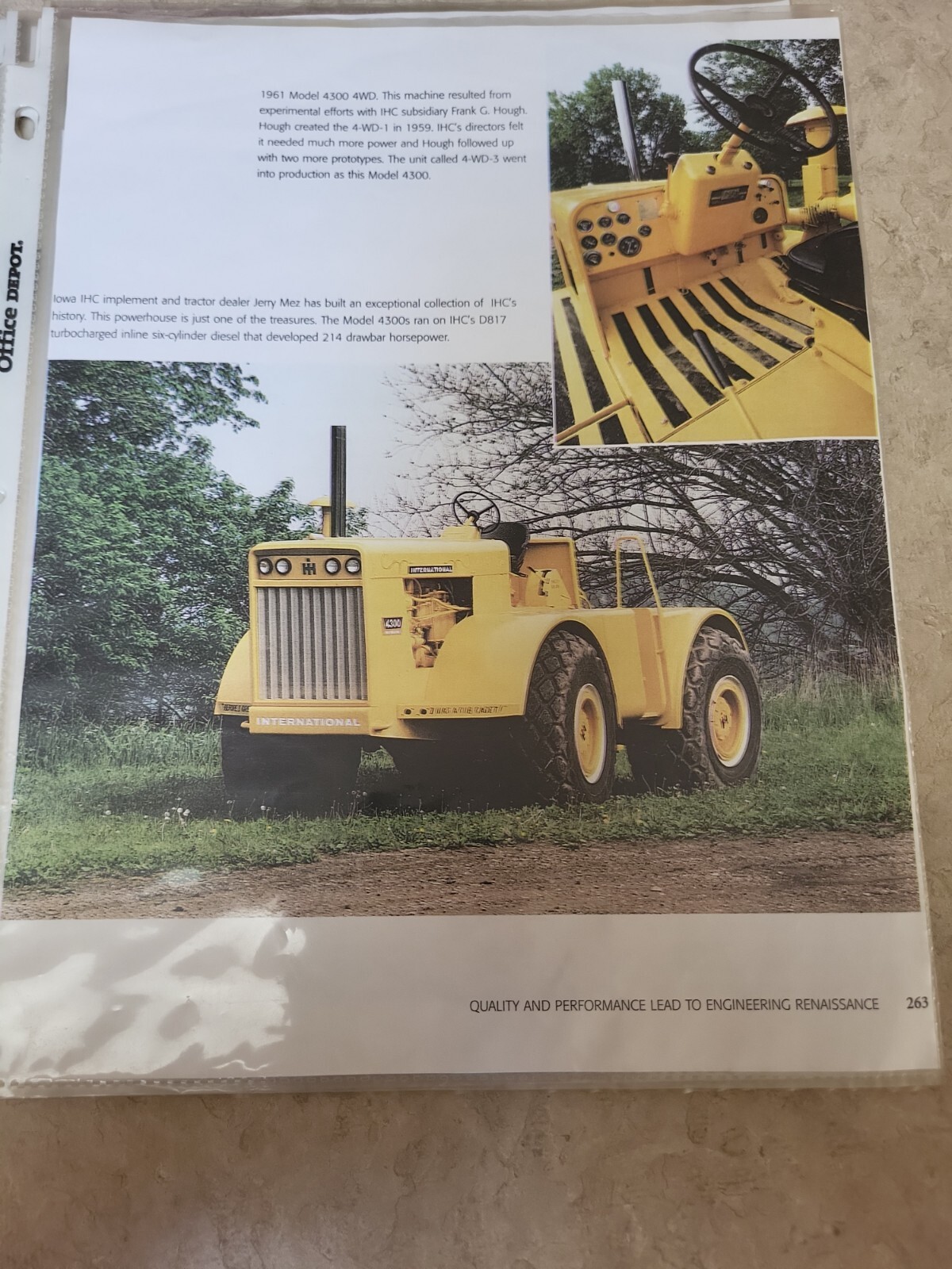 Articles about the International 4300 tractor that was at farmland museum  Avoca | eBay