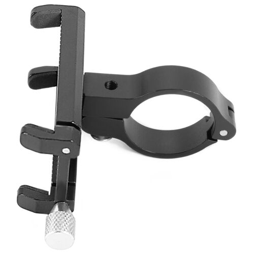 Black Aluminum Motorcycle Bike Bicycle Holder Mount Handlebar For Cell Phone GPS - Photo 13 sur 20
