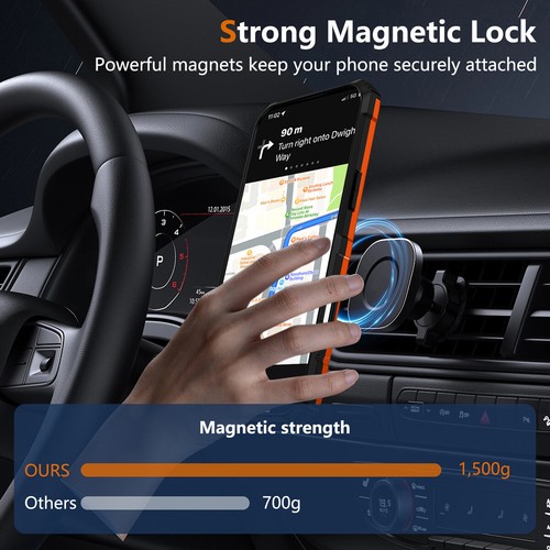 For iPhone 16 15 Pro Max 14 13 12 11 Shockproof MagSafe Magnetic Ring Stand Case - 第 9/18 張圖片