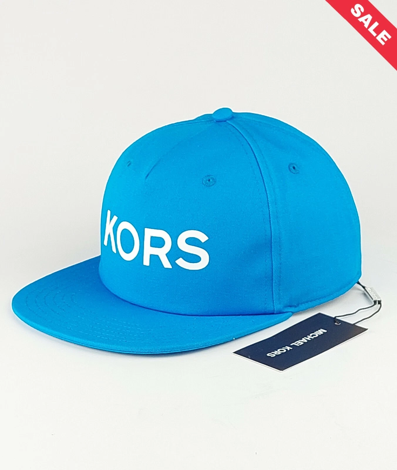 MICHAEL KORS MALIBU BLUE CAP ADJUSTABLE STRAP FIT KORS LOGO NEW SEASON RRP £60