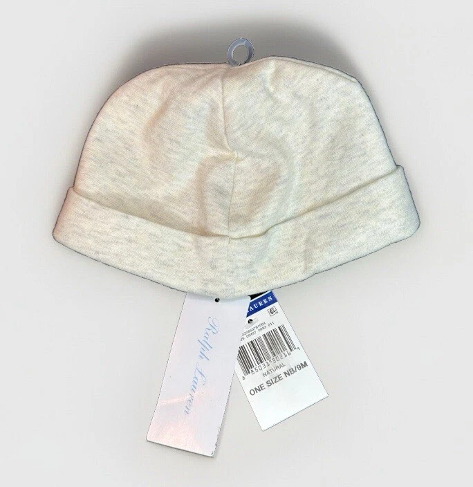 Ralph Lauren Bebé Blanco Talla Única Gorro Llegar a Casa Conjunto Regalo Niño Niña Nuevo con Etiquetas Foto 3 de 4