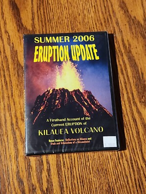 Summer 2006 Eruption Update: Kilauea Volcano DVD New Sealed Rare Hard To Find
