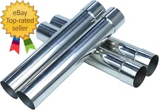 Thickness Stove Pipe Stainless Steel 4 Pcs Flue Chimney Extension Diameter