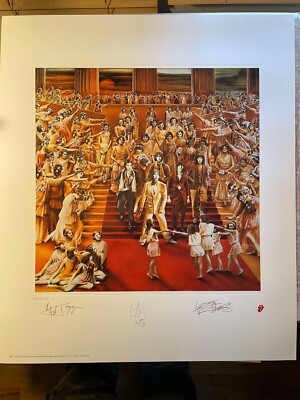 The Rolling Stones Lithograph It's Only Rock and Roll Numbered Official Edition
