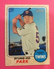 2017 Topps Heritage, Minnesota Twins - BYUNG-HO PARK - South Korea