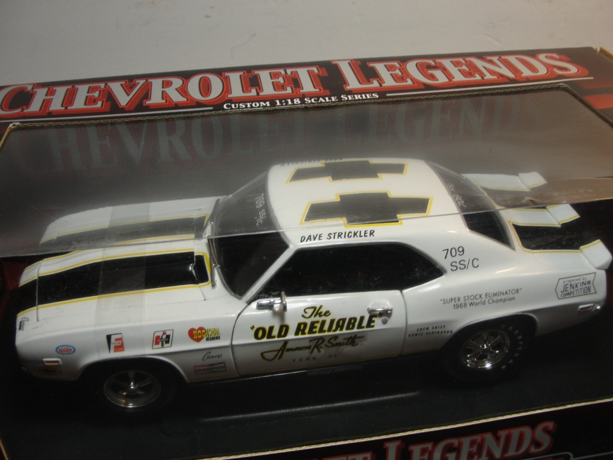 1/18 Ertl Chevrolet Legends 1969 Camaro Z/28 The 
