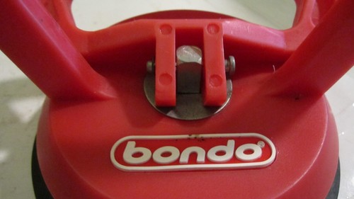 BONDO DOUBLE HANDLE LOCKING SUCTION CUP DENT PULLER, 4 1/2 INCH CAR BODY PANEL - Picture 5 of 5