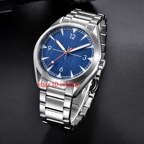 41mm brushed CORGEUT black dial Sapphire glass Japan NH35A automatic mens Watch - Picture 4 of 10