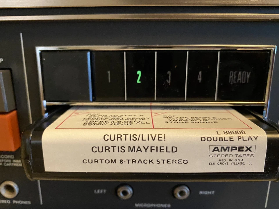 Grabadora de cinta de 8 pistas Toyo CHR-335 audio de colección funcionando RECOGIDA LOCAL Foto 3 de 4