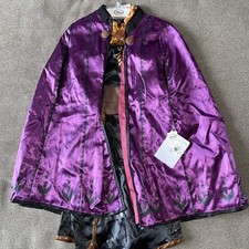 Disney's Frozen Queen Anna Princess Purple Gown w/Cape Child 7/8 - NEW 