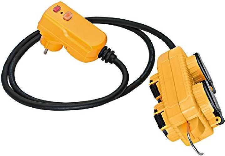 Brennenstuhl, 1132741, Brennenstuhl 1132741 Adattatore 4 prese valvola Powerbloc