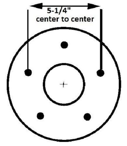 Build Your Own Trailer Axle Kit 3500# Camper ROUND 5 x 4.5 Bolt Patter – Need a Trailer Part