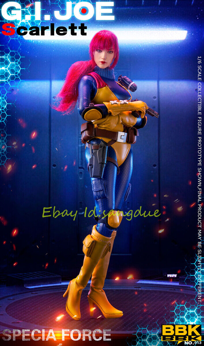 BBK 013 G.I.JOE 1/6 Scarlett Collectible Action Figure Model BBK 013 G.I.JOE 1/6 Scarlett Collectible Action Figure Model