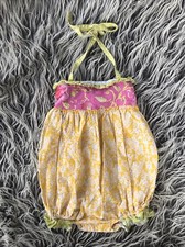 Sweet Honey toddler girls bubble romper 3T USA made