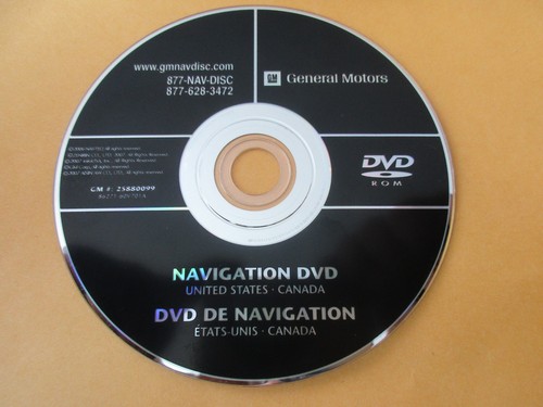 2007 2008 2009 2010 Cadillac Escalade ESV & Hybrid Navigation DVD 25880099 OEM🟠 - Picture 1 of 16