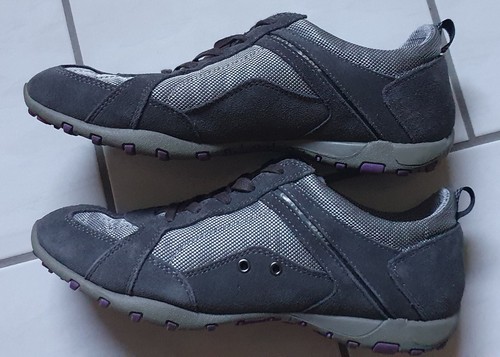 GEOX Respira Damen Sneaker Schnürer Velourleder Gr 39 wNEU Sohle herausnehmbar - Bild 4 von 9