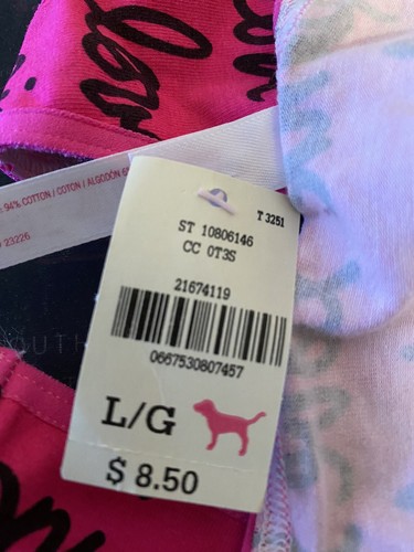 NWTs Victoria's Secret PINK Sexy Thongs FOUR PAIR BUNDLE - See Description - Picture 6 of 11