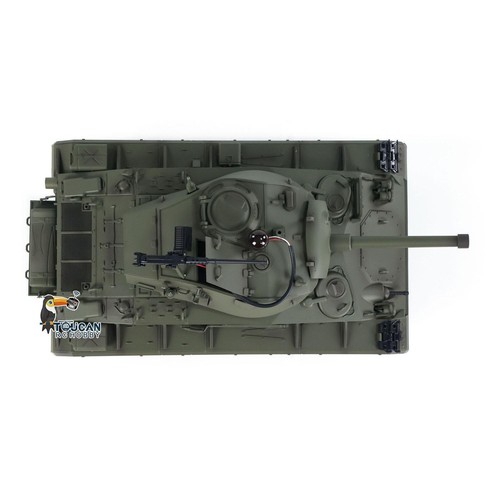 Tongde 1/16 RC Tank M24 Chaffee Infrared Upgraded Wheels Barrel Recoil Motor 320 - Picture 12 of 12
