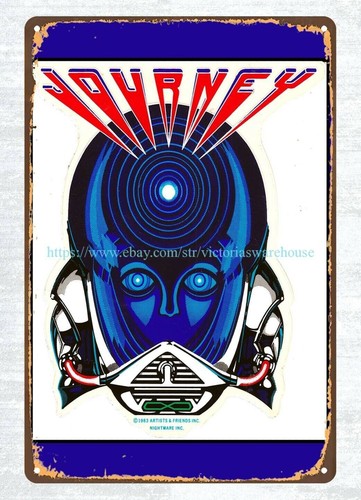 Journey Frontiers Decal 1983 metal tin sign home furnishing office restaurant