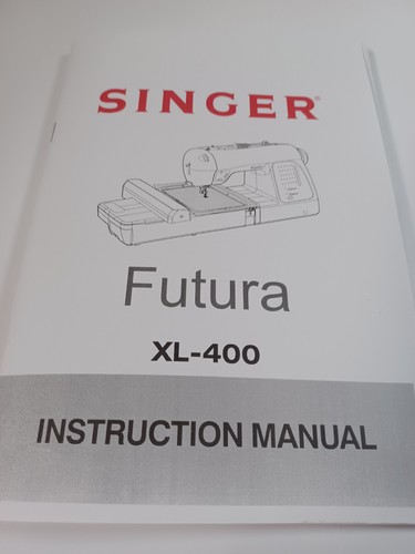 Singer Futura XL-400 Instruction Manual for Embroidery Machine (reproduction) - Picture 2 of 13