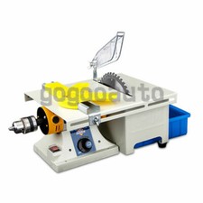 Jewelry Rock Bench Polishing Grinding Machine Bench Lathe Polisher Grinder 220V