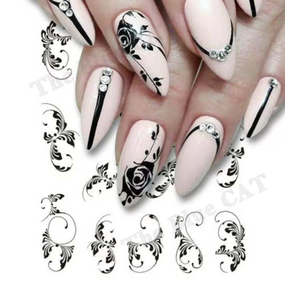 Brand Logo Nail stickers – TheBlueCAT UK